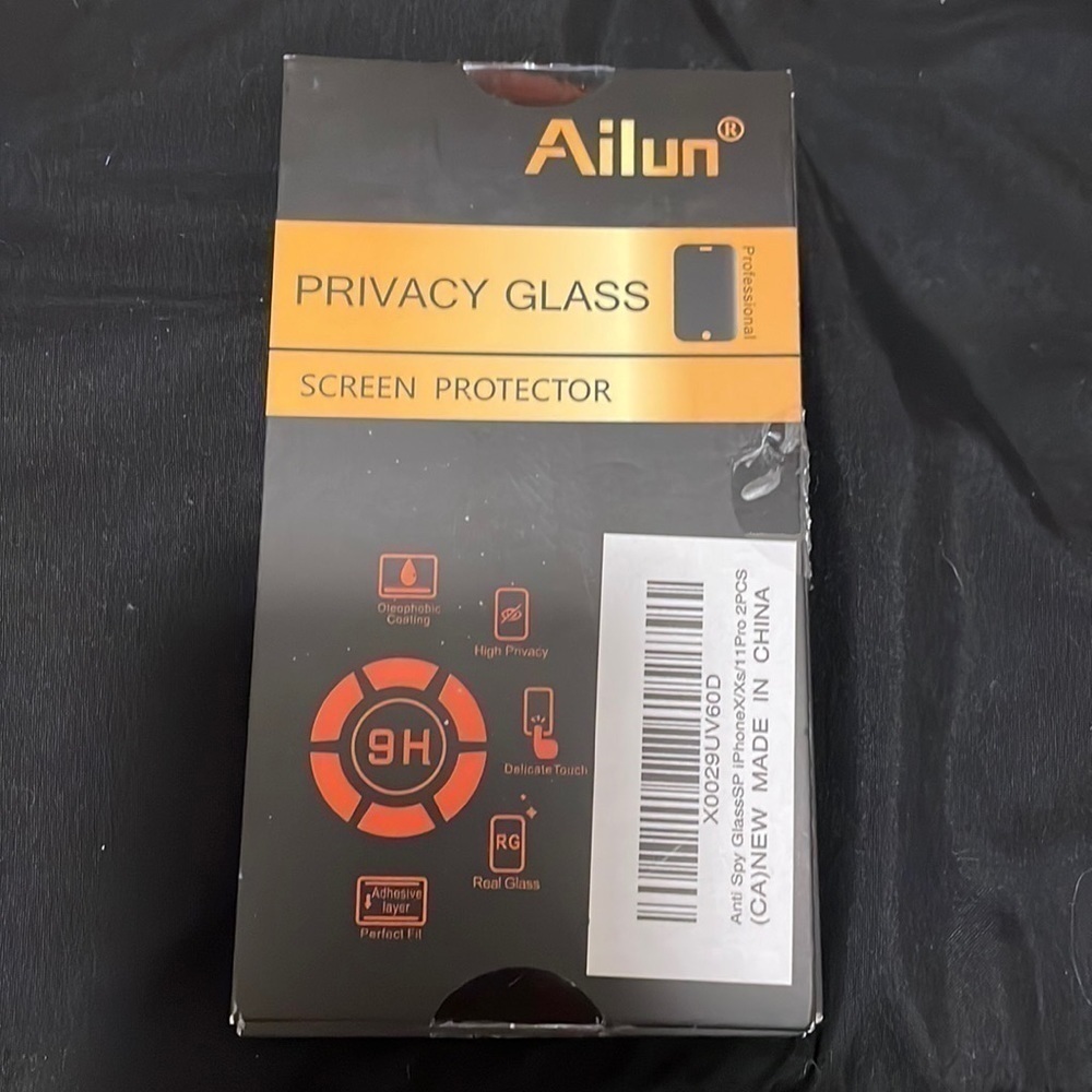 iPhone X Privacy Glass Screen Protector